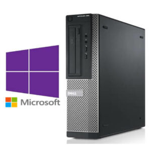 Calculatoare Refurbished Dell Optiplex 390 DT Core i3-2120 3.3GHz, 4Gb ddr3, 250Gb, Windows 10 Pro
