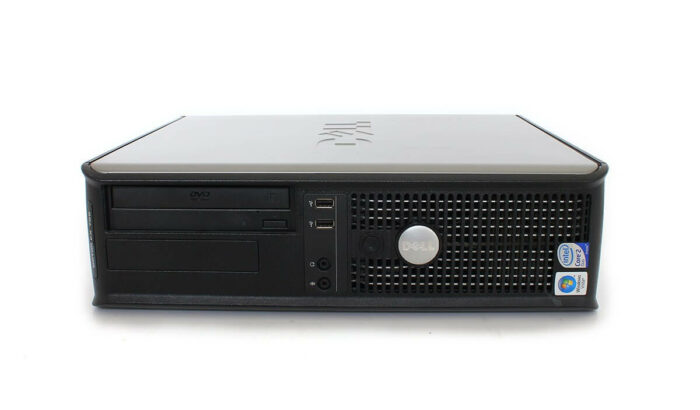 Calculator second Dell Optiplex 755dt, Core2Duo E8400, 2Gb ddr2, 160Gb, Dvd-rom