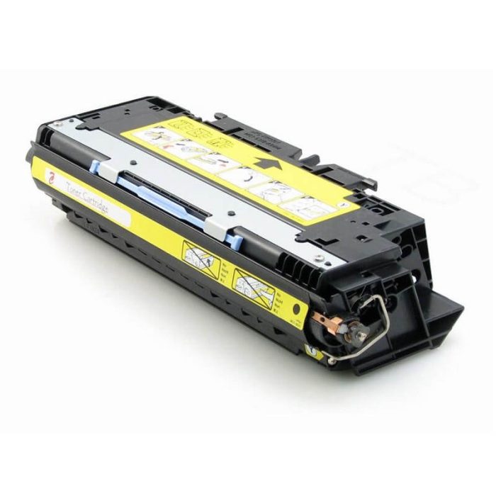 Cartuş / toner încărcat 100% HP Laserjet 3700 (Q2682A-galben)