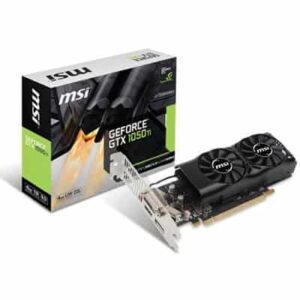 Placa video gaming MSI GeForce GTX 1050 Ti, 4GB DDR5 128-bit, low profile
