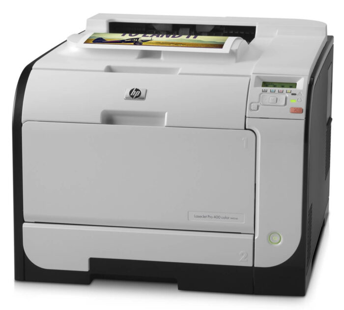 Imprimanta laser color HP Laserjet Pro 400 M451nw, 21ppm, retea , wireless