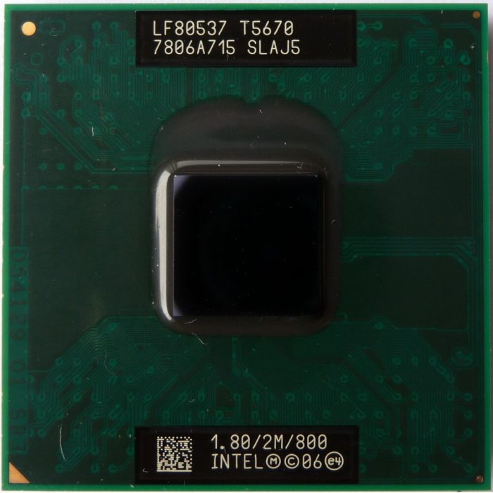 Procesor laptop Intel Core2Duo T5670 1.80GHz
