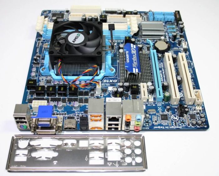 Placa de baza socket AM3+procesor Athlon II X2 250 3.0Ghz+Cooler