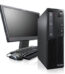 Pachet calculator Lenovo M70e desktop Core 2 Duo E7500, 2GB ddr3, 320GB + LCD 17 inch