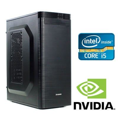 Calculatoare gaming Zalman Core i5-3570S, 8Gb ddr3, 500Gb, GTS 250 1GB ...
