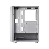 Carcasa Pro Gaming Bastion, Alba, Middle Tower, ATX, fara sursa, Controller ARGB, telecomanda - imagine 9