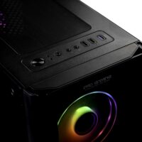 Carcasa Pro Gaming Blaze, Middle Tower, ATX, fara sursa, controller ARGB, telecomanda - imagine 3