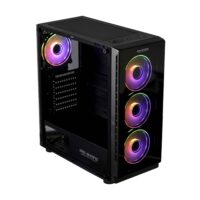 Carcasa Pro Gaming Shadow, Middle Tower, ATX, fara sursa, controller ARGB, telecomanda - imagine 2