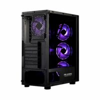Carcasa Pro Gaming Blaze, Middle Tower, ATX, fara sursa, controller ARGB, telecomanda - imagine 6