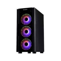 Carcasa Pro Gaming Blaze, Middle Tower, ATX, fara sursa, controller ARGB, telecomanda - imagine 8