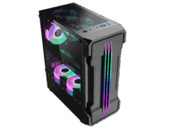 Carcasa Pro Gaming Zerg, Middle Tower, ATX, fara sursa, controller ARGB - imagine 2
