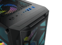 Carcasa Pro Gaming Diamond, Middle Tower, ATX, fara sursa, controller ARGB - imagine 7