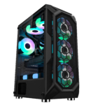 Carcasa Pro Gaming Hive, Middle Tower, ATX, fara sursa, controller ARGB