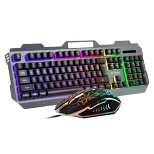 Kit 2 in 1 Pro Gaming K250, Mouse, Tastatura RGB, USB