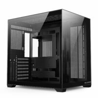 Carcasa Pro Gaming ELITE Black, Cube Tower, ATX, fara sursa, 7x ARGB FAN, Controller ARGB - imagine 5