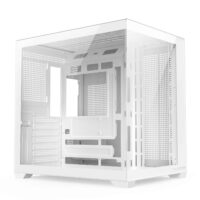 Carcasa Pro Gaming ELITE White, Cube Tower, ATX, fara sursa, 7x ARGB FAN, Controller ARGB - imagine 5