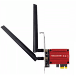 Placa de retea Wireless AX3000, Pro Gaming, Bluetooth 5.2, Wi-Fi 6, PCIe, 3000 Mbps, 2 antene Wi-Fi, compatibil Windows 11/10