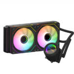 Cooler CPU AIO ProGaming HydroBlade240, Racire pe lichid, 240mm, 2 ventilatoare ARGB, 250W, Negru