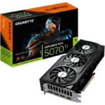 Placa video GIGABYTE GeForce RTX 5070 Ti WINDFORCE OC V2 16GB GDDR7 256-bit DLSS 4.0
